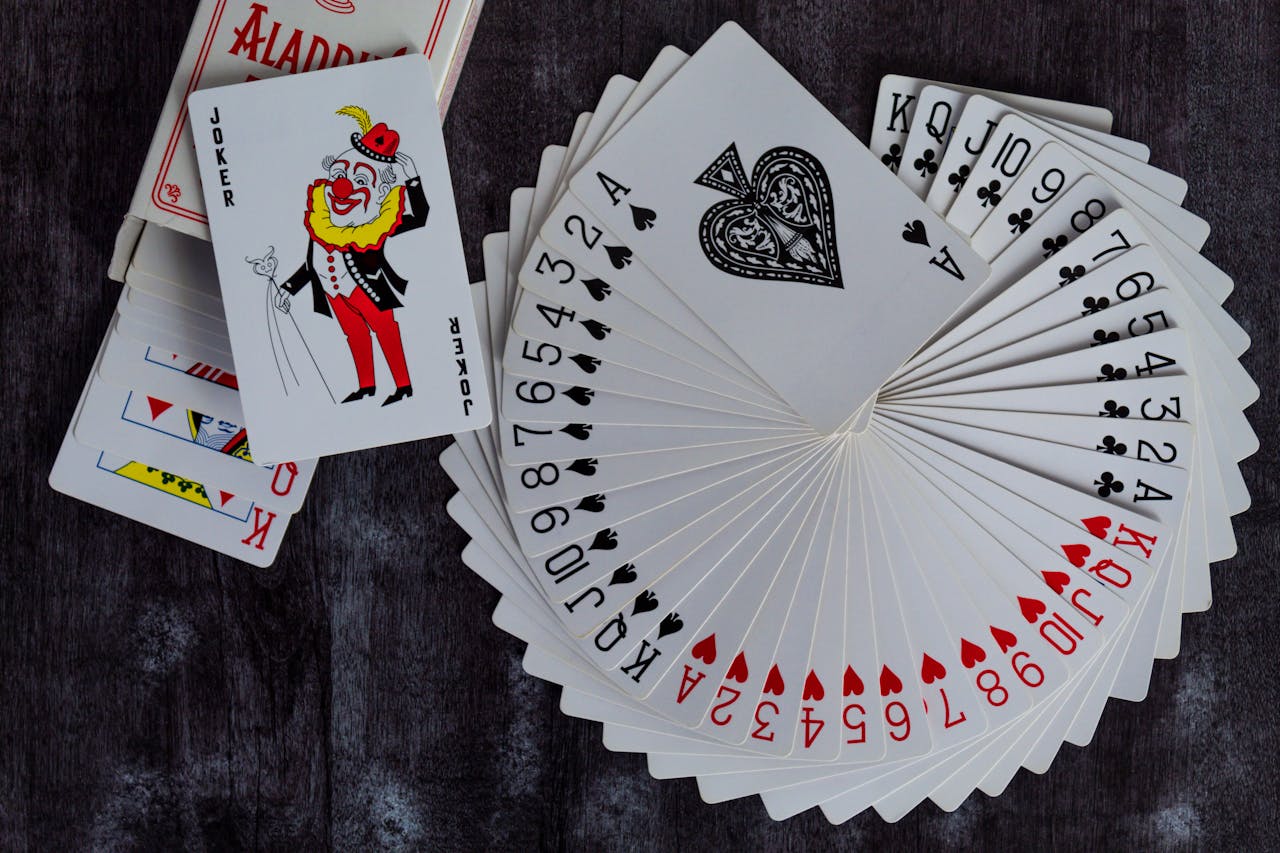 playing cards for blackjack