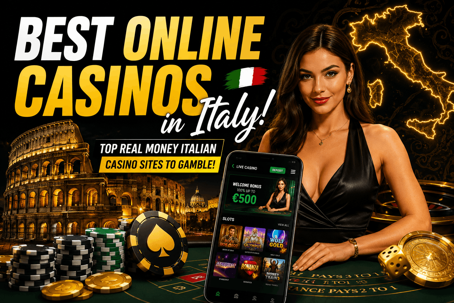 Best Online Casinos in Italy - Picking the Top Italian Casino Site to Gamble - Enzo Casino Best Online Casinos in Italy - Picking the Top Italian Casino Site to Gamble